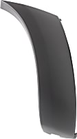 Front, Driver and Passenger Side Bumper End, Primed Plastic