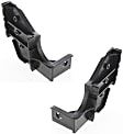 Front, Driver and Passenger Side Bumper Brackets, 4WD