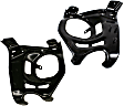 Front, Driver and Passenger Side Bumper Brackets, Mounting Arm