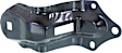 Front, Driver and Passenger Side Bumper Brackets, Reinforcement Bar Bracket