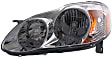 2003 Toyota Corolla - Driver and Passenger Side Halogen Headlight, With bulb(s), OE Replacement