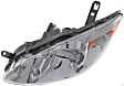 2003 Toyota Corolla - Driver and Passenger Side Halogen Headlight, With bulb(s), OE Replacement