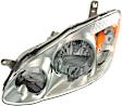 2004 Toyota Corolla - Driver and Passenger Side Halogen Headlight, With bulb(s), OE Replacement