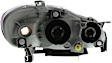 2004 Toyota Corolla - Driver and Passenger Side Halogen Headlight, With bulb(s), OE Replacement