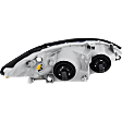2002 Toyota Camry - Driver and Passenger Side Halogen Headlight, With bulb(s), OE Replacement, Sedan