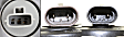 2002 Toyota Camry - Driver and Passenger Side Halogen Headlight, With bulb(s), OE Replacement, Sedan