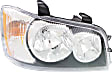 2003 Toyota Highlander - Driver and Passenger Side Halogen Headlight, With bulb(s), OE Replacement