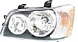 2003 Toyota Highlander - Driver and Passenger Side Halogen Headlight, With bulb(s), OE Replacement