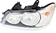 2003 Toyota Highlander - Driver and Passenger Side Halogen Headlight, With bulb(s), OE Replacement