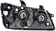 2003 Toyota Highlander - Driver and Passenger Side Halogen Headlight, With bulb(s), OE Replacement