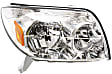 Driver and Passenger Side Halogen Headlight, Without bulb(s), OE Replacement