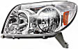 Driver and Passenger Side Halogen Headlight, Without bulb(s), OE Replacement