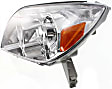 Driver and Passenger Side Halogen Headlight, Without bulb(s), OE Replacement