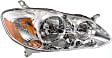 2006 Toyota Corolla - Driver and Passenger Side Halogen Headlight, With bulb(s), USA Built Vehicle, OE Replacement, CAPA Certified