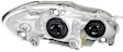 2006 Toyota Corolla - Driver and Passenger Side Halogen Headlight, With bulb(s), USA Built Vehicle, OE Replacement, CAPA Certified