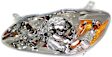 2006 Toyota Corolla - Driver and Passenger Side Halogen Headlight, With bulb(s), USA Built Vehicle, OE Replacement, CAPA Certified