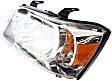 Driver and Passenger Side Halogen Headlight, With bulb(s), OE Replacement