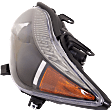 Driver and Passenger Side Headlights, without Bulbs, Halogen, For Models without Base Package