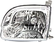 Driver and Passenger Side Headlights, with Bulbs, Halogen, Extended Cab Pickup (Access Cab)/Standard Cab Pickup (Regular Cab)