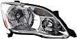 Driver and Passenger Side Halogen Headlight, With bulb(s), OE Replacement