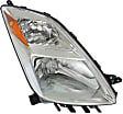 Driver and Passenger Side Halogen Headlights, Without bulb, Base Model, Production Date Up To November 2005