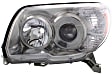 2007 Toyota 4Runner - Driver and Passenger Side Halogen Headlight, Without bulb(s), With Sport Package, OE Replacement