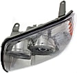 2007 Toyota 4Runner - Driver and Passenger Side Halogen Headlight, Without bulb(s), With Sport Package, OE Replacement