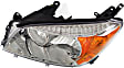 2008 Toyota RAV4 - Driver and Passenger Side Halogen Headlight, Without bulb(s), Without Sport Package, OE Replacement