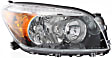 Driver and Passenger Side Headlights, without Bulbs, Halogen, Sport Utility