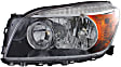 Driver and Passenger Side Headlights, without Bulbs, Halogen, Sport Utility