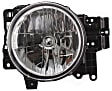 2007 Toyota FJ Cruiser - Driver and Passenger Side Halogen Headlight, Without bulb(s), OE Replacement