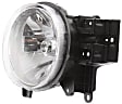 2007 Toyota FJ Cruiser - Driver and Passenger Side Halogen Headlight, Without bulb(s), OE Replacement