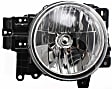 2007 Toyota FJ Cruiser - Driver and Passenger Side Halogen Headlight, Without bulb(s), OE Replacement, CAPA Certified