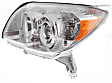 2006 Toyota 4Runner - Driver and Passenger Side Halogen Headlight, Without bulb(s), Without Sport Package, OE Replacement
