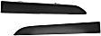 Driver and Passenger Side Headlight Fillers, Primed