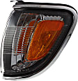 Driver and Passenger Side Corner Lights, With Bulb, With Chrome Trim