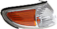 Driver and Passenger Side Halogen Corner Light, With bulb(s)