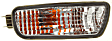 Front, Driver and Passenger Side Turn Signal Light, With bulb(s), CAPA Certified