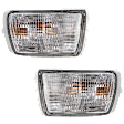 Front Turn Signal Lights, with Bulbs, For Models without Daytime Running Lamp