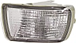 Front, Driver and Passenger Side Turn Signal Light, Without bulb(s)