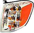 Front, Driver and Passenger Side Turn Signal Light, With bulb(s), Crew Cab Pickup/Sport Utility, Production Date From August 2004