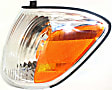 Front, Driver and Passenger Side Turn Signal Light, With bulb(s), Crew Cab Pickup/Sport Utility, Production Date From August 2004