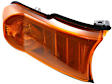 Front, Driver and Passenger Side Turn Signal Light, Without bulb(s)