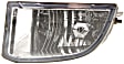 Front, Driver and Passenger Side Fog Lights, With Bulb(s), Halogen