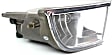 Front, Driver and Passenger Side Fog Lights, With Bulb(s), Halogen