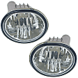 Front, Driver and Passenger Side Fog Lights, With Bulb(s), Halogen