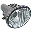 Front, Driver and Passenger Side Fog Lights, With Bulb(s), Halogen
