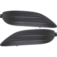 2008 Toyota Corolla - Fog Light Cover - Front, Driver and Passenger Side, Black