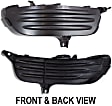 Fog Light Cover - Front, Driver and Passenger Side, Primed