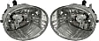 2007 Toyota 4Runner - Front, Driver and Passenger Side Halogen Fog Light, Without bulb(s)